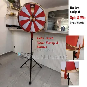 Printed Spin & Win Wheel.  001