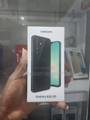 New Samsung Galaxy A26 256 GB Black