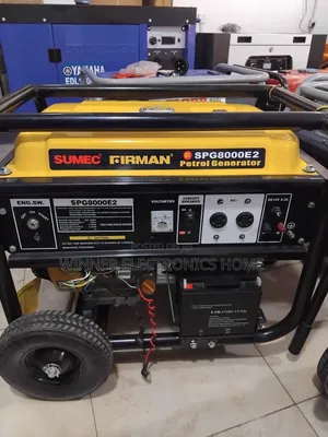 Sumec Firman 7kva Petrol Generator 100 % Copper Coil