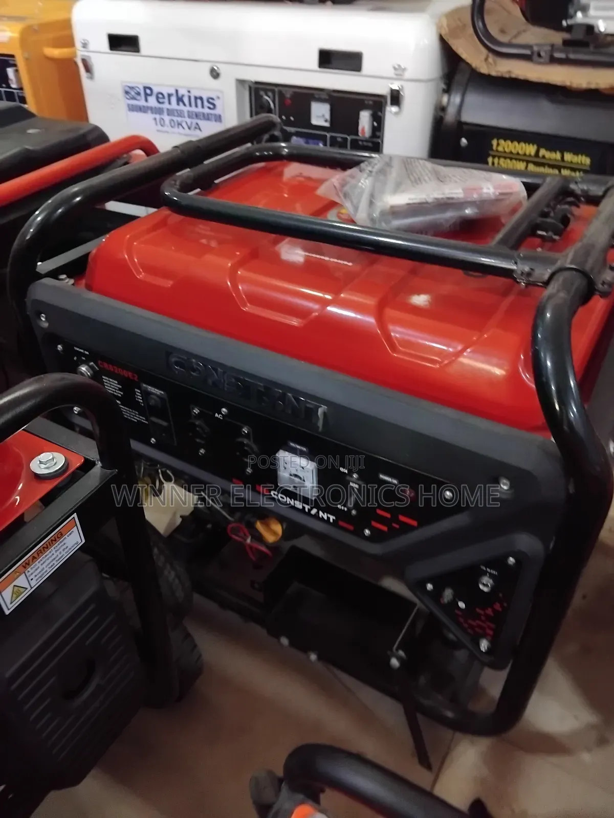 Constant 8kva Petrol Generator 100% Copper Coil Engine