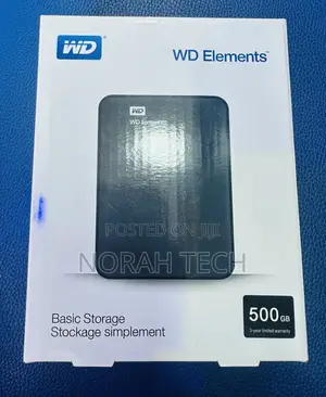 Wd Elements 500gb External Laptop Harddrive