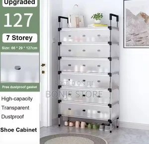 7 Layers Shoe Rack With Cover