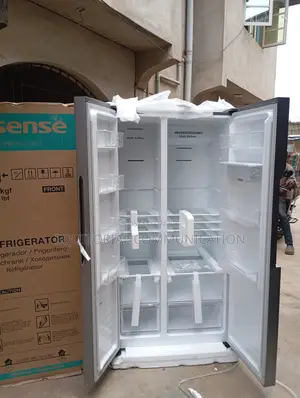 Hisense Side by Side Super Quiet Refrigerator Rc 67 Ws