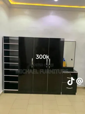 Mind Blowing Wardrobe With Shoe Rack and Dressing Mirror