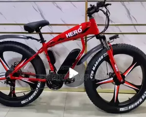 Electric Alloyed Fat Tyre Bicycle