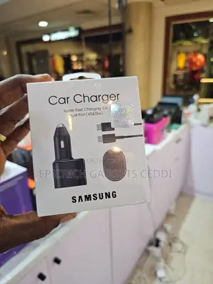Samsung Super Fast Car Charger With Two Port