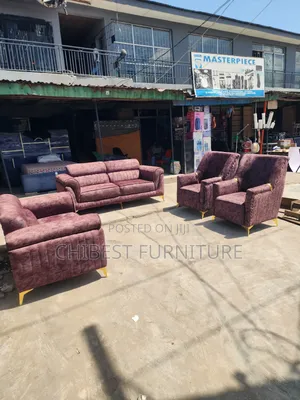 Set of Padded 7 Seaters Chairs.