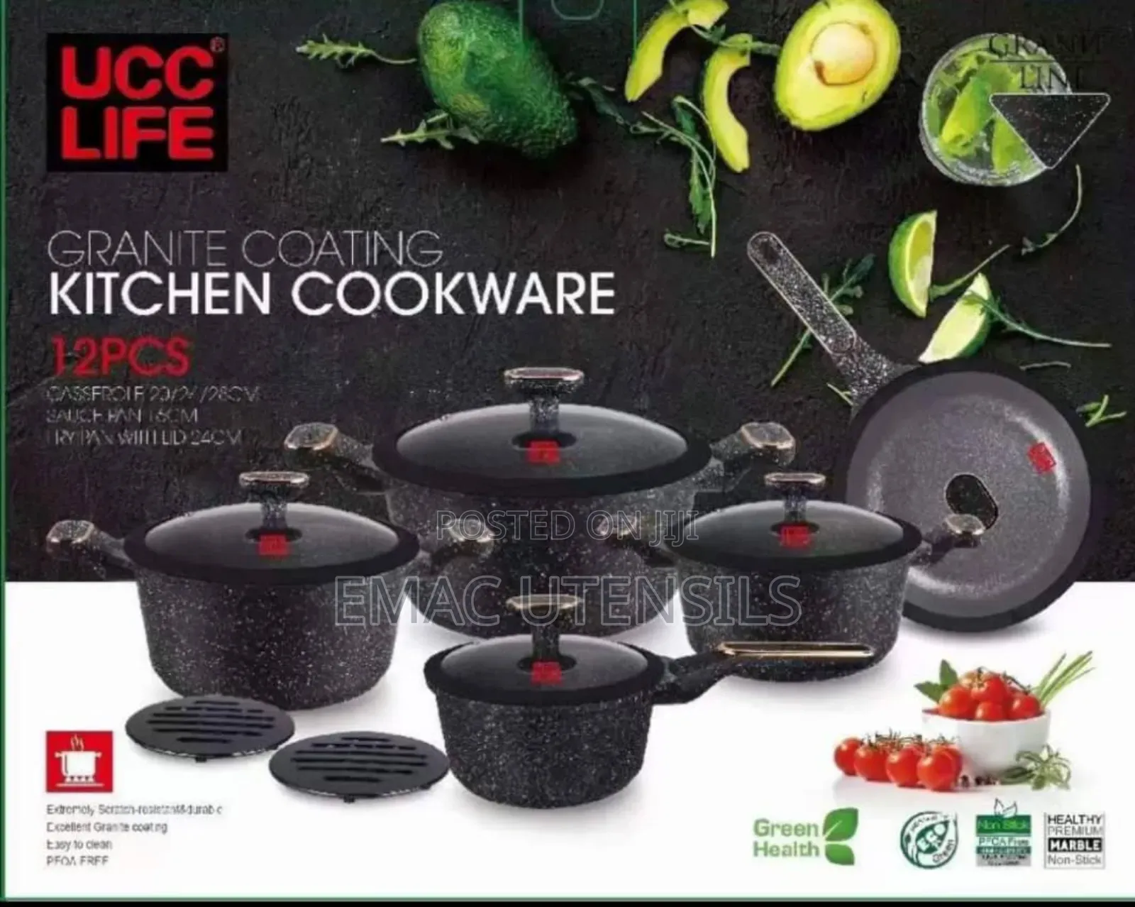 Original Granite Coating Cookware