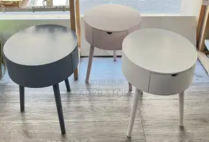 Luxury Side Stool With Drawer