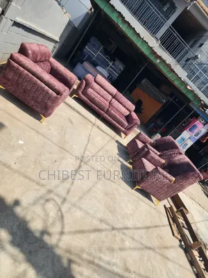 Neatly Padded and Constructed Set of Chairs.