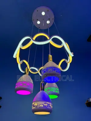 2025 New Restaurant Lamp 4 Chandelier Color