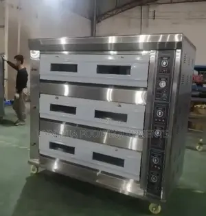 3 -Deck 9 Trays Industrial Gas Oven