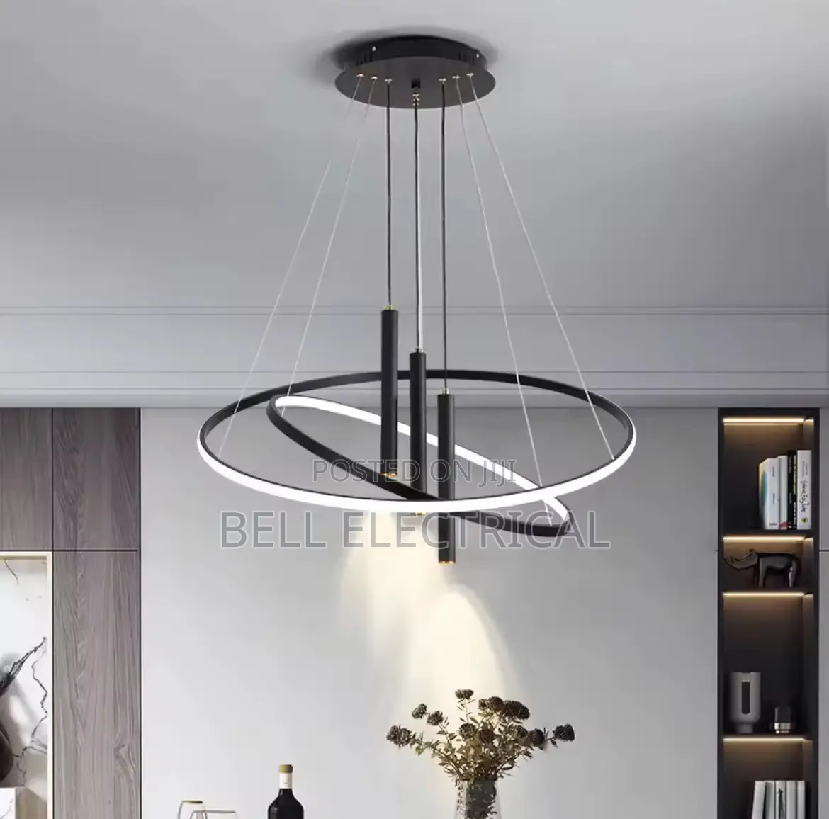 Modern Pendant Light Circular Spotlight Ceiling Lamp