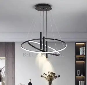 Modern Pendant Light Circular Spotlight Ceiling Lamp