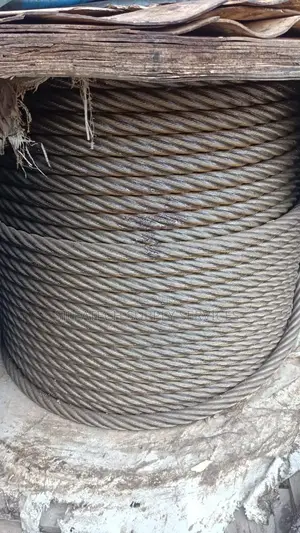 34mm Black Steel Wire Rope