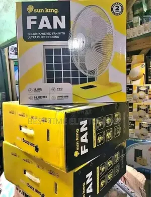 Original 16" Sunking Solar Table Fan