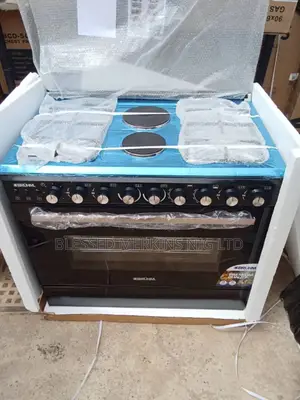 Bruhm Standing Gas Cooker 6 Burners