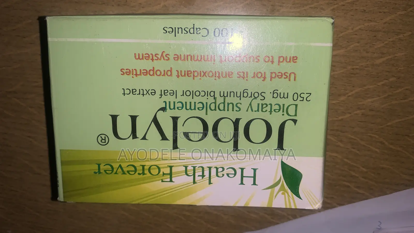 Sorghum Bicolor Leaf Capsules