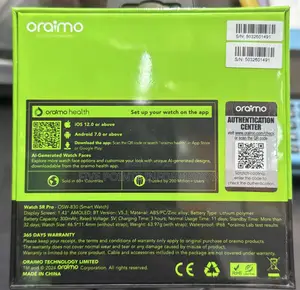 Oraimo Smart Watch 5r Pro