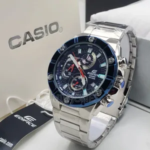 Edifice Precision: Casio Men's Chronograph Watch"
