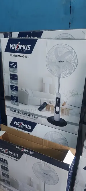 Maximus 18 Inches Rechargeable Fans With Remote Control
