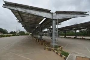 Solar Car Port Fabrication, 50 Panels Hanger