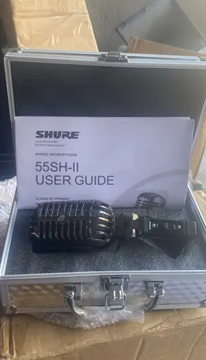 Orginal Shure 55sh Series Vintage Studio Microphone(Black)