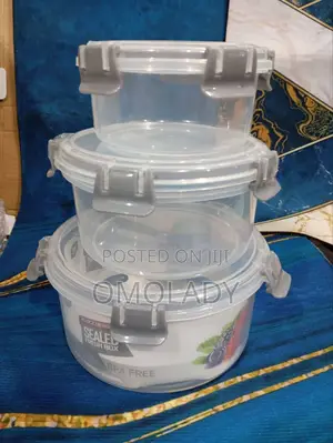 3 in 1 Round Storage Container