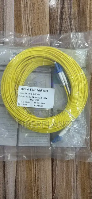 Lc-Lc 30m Single Mode Fiber Patch Cord