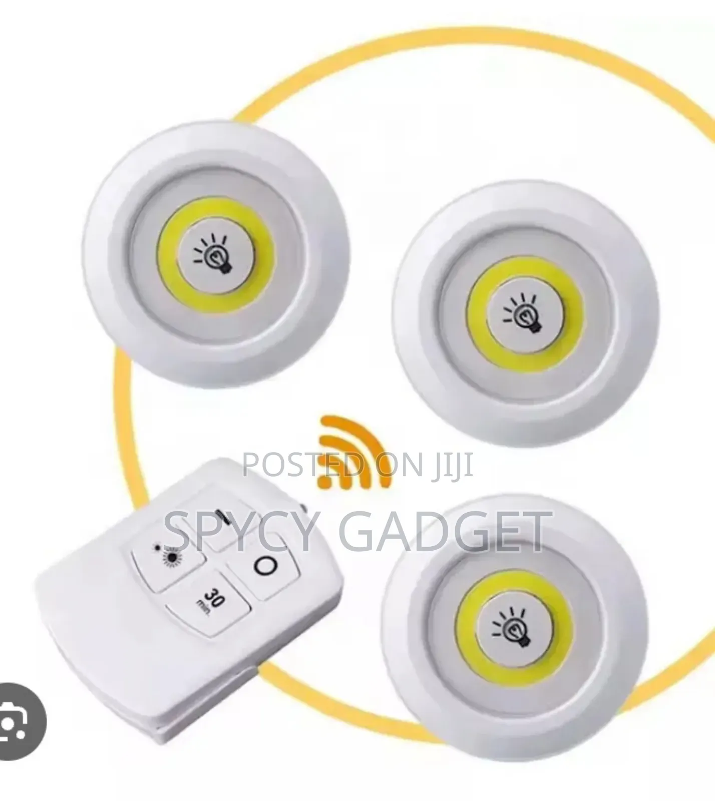 Smart Wireless Cabinet/Wardrobe Light With Remote Control