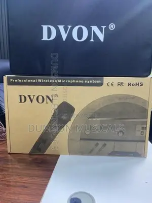 Dvon Two Handle Wireless Microphone System