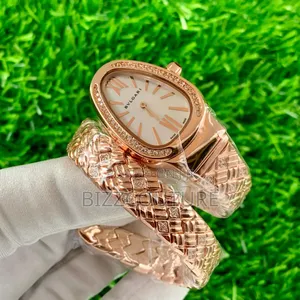 Original Bvlgari Gold Stainless Steel Bracelet Watch