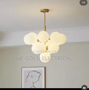 Copper Chandelier for Living Room Bedroom