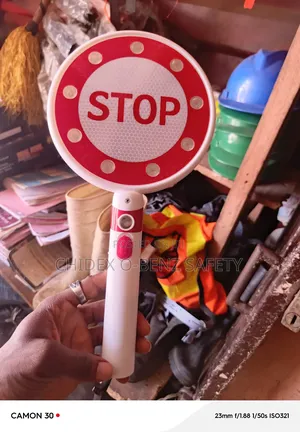 Rechargeable Road Safety Traffic Sign