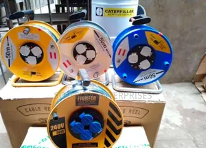 50 Meters Extension Cable Reel Available In Different Design