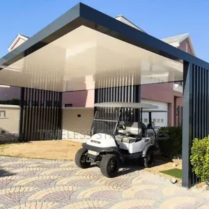 Plain Board Steel Carport