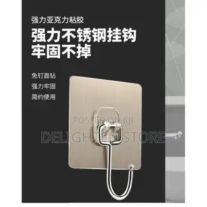 10pcs Multifunctional Adhensive Traceless Wire Punch Hook