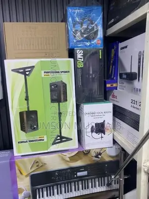 Sm7db, Alctron Headphone, Midi Keyboard, Monitor Stand