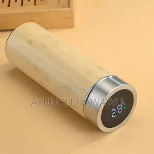 Tempreture Bamboo Flask