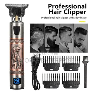 Professional Rechargeable Cordless Hair Cut Shave Trimmer