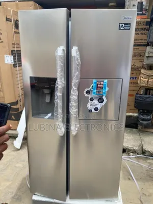 Brand New Midea Side-Side Fridge√625l√Water Dispenser√Silver