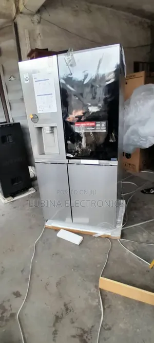 Brand New Lg Side-Side Nok-Nok Fridge√647l√Dispenser√Silver√