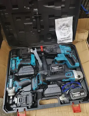 Makita 4-in-1 Heavy-duty Power Tool Combo Set