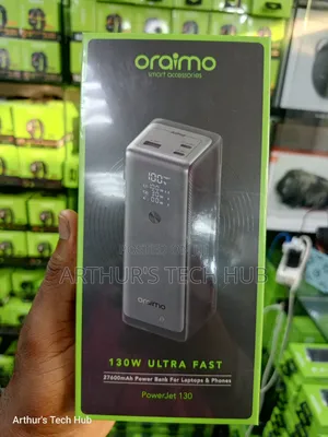 Oraimo Powerjet 130w 27600mah Laptop Power Bank