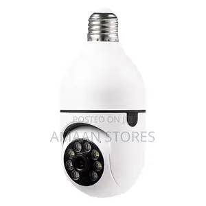 360° Light Bulb Security Camera