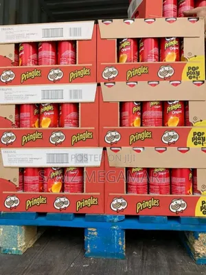 Pringles Potato Chips 19x165g