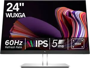 Hp E24i G4 24" Wuxga Led LCD Monitor - 16:10 - Black, Silver