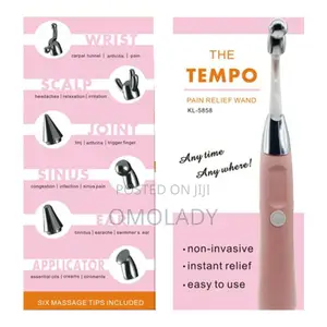 The Tempo Pain Relief Wand 6 Massage Tips