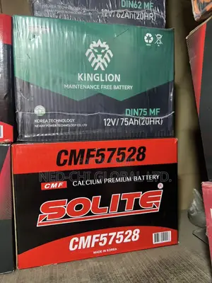 Original Motor Battery 12v 75ahs Solite Battery for Suv