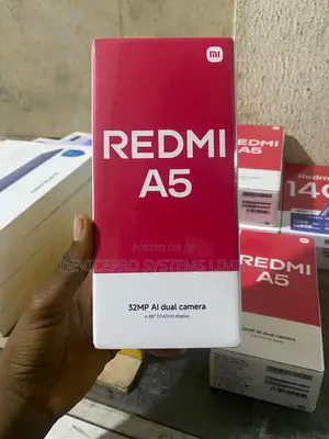 New Xiaomi Redmi A5 4G 128 GB Black